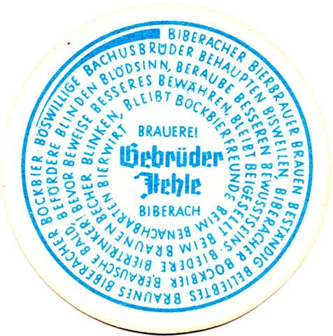 biberach og-bw jehle rund 2b (215-biberacher bierbrauer brauen-blau)